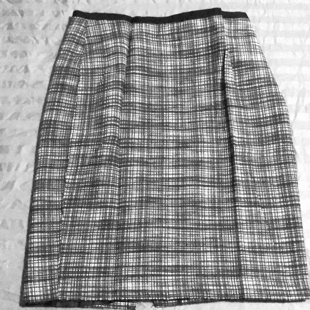 Plaid Pencil Skirt Size 4